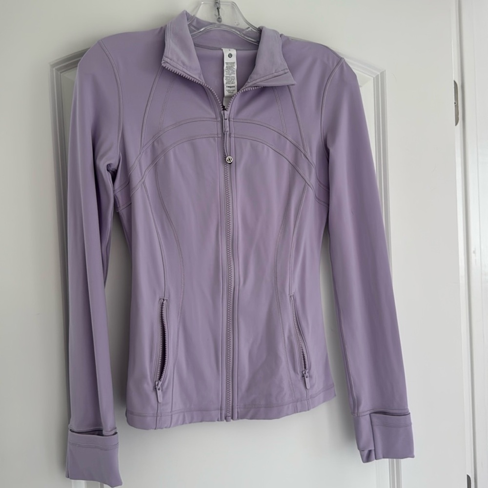 Lululemon Define Jacket size 6 color Lilac Smoke
